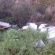 Verquido de restos electrodomésticos en Lousame